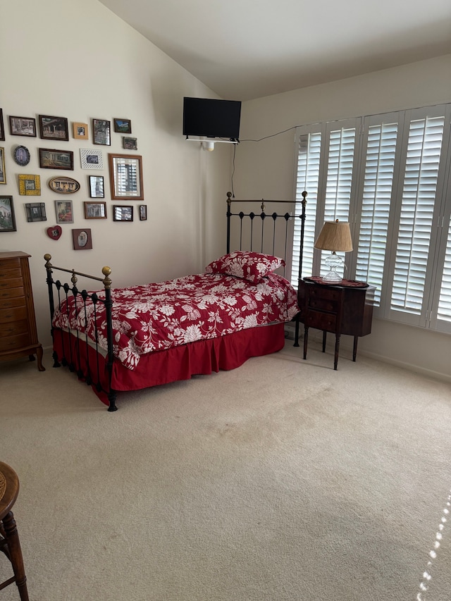 43632 Abbey Cir, Canton, MI 48187 - carpeted bedroom with vaulted ceiling