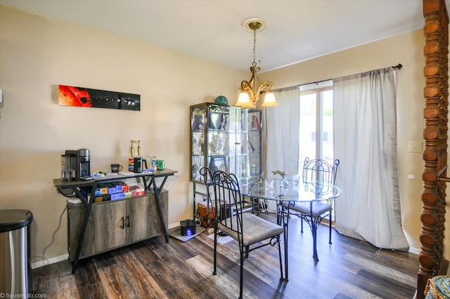 1445 Steeple Chase, Davison, MI 48423 - dining space with wood finished floors and baseboards
