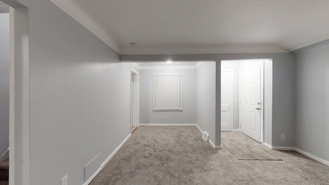 20026 Joann St, Detroit, MI 48205 - hall featuring light colored carpet and baseboards