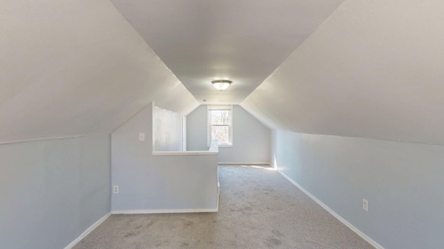 20026 Joann St, Detroit, MI 48205 - bonus room featuring carpet floors, lofted ceiling, and baseboards