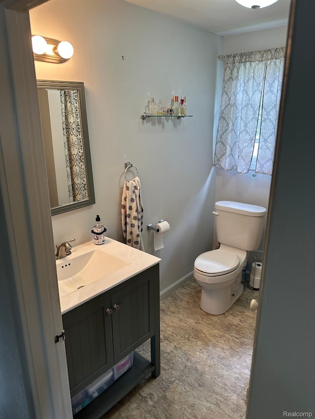 7980 W Gilford Rd, Reese, MI 48757 - half bath with vanity and toilet