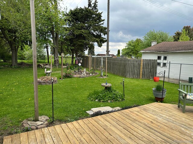 7980 W Gilford Rd, Reese, MI 48757 - view of deck