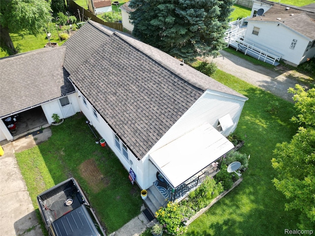 7980 W Gilford Rd, Reese, MI 48757 - view from above of property