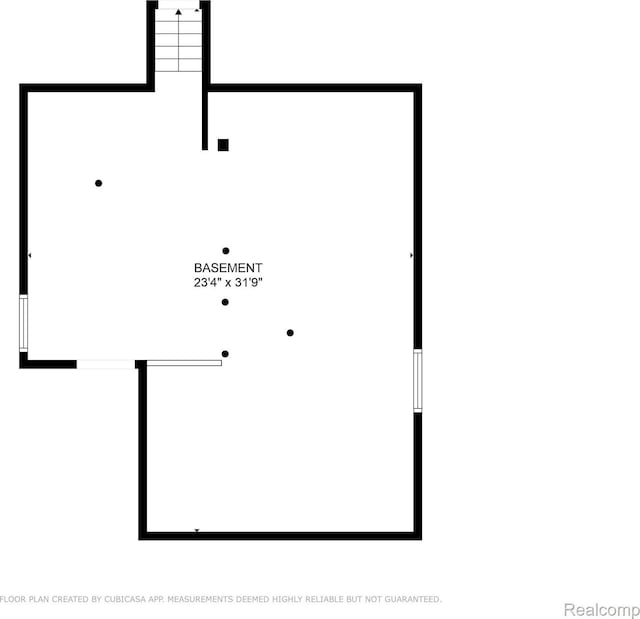 7980 W Gilford Rd, Reese, MI 48757 - view of home floor plan