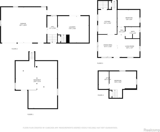 7980 W Gilford Rd, Reese, MI 48757 - view of room layout