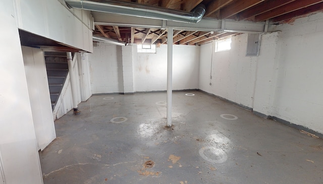 19720 Asbury Park, Detroit, MI 48235 - below grade area with stairs and plenty of natural light