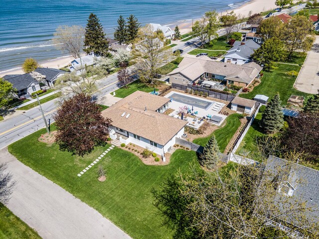 55 Gabriel Dr, South Haven, MI 49090 - aerial overview of property's location featuring unending shoreline
