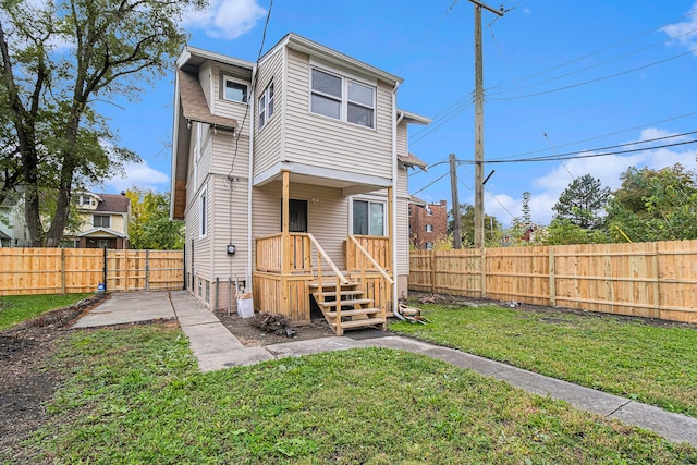 208 Hill St, Highland Park, MI 48203 - view of rear view of house