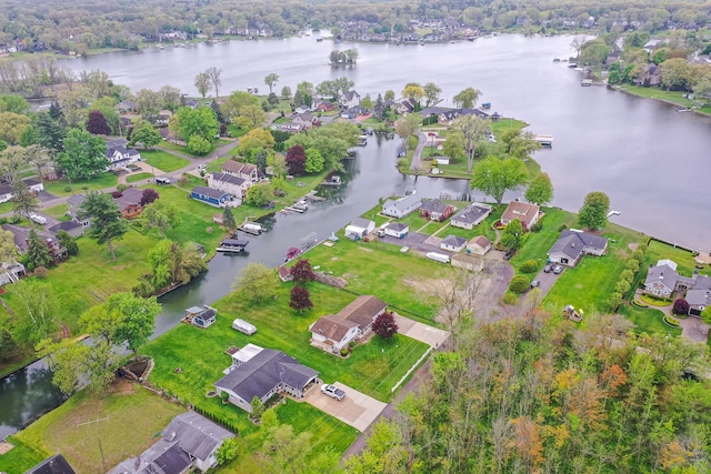 841 Driburg Dr, Commerce Twp, MI 48390 - view of property location featuring a large body of water and nearby suburban area