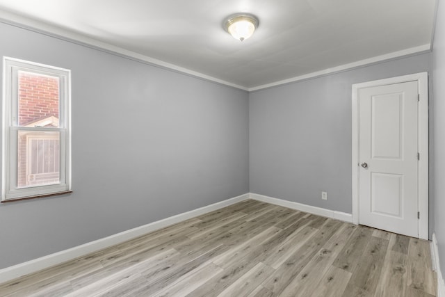10436 Bertram St, Dearborn, MI 48126 - unfurnished room with light wood-style floors and baseboards