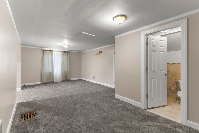 10436 Bertram St, Dearborn, MI 48126 - unfurnished room featuring carpet, ornamental molding, and baseboards
