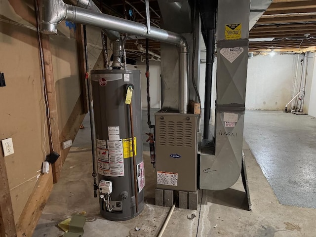 22031 Laurel St, Clinton Township, MI 48035 - utilities featuring water heater and heating unit