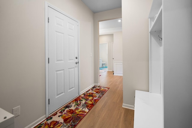 4814 Cranston Rd Unit 86, Canton, MI 48188 - hall with light wood finished floors and baseboards