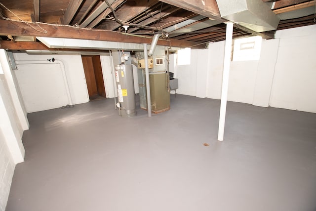16235 Robson St, Detroit, MI 48235 - below grade area with water heater and heating unit