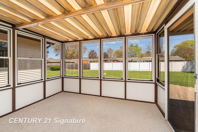 2936 Reppuhn Dr, Saginaw, MI 48603 - unfurnished sunroom featuring plenty of natural light