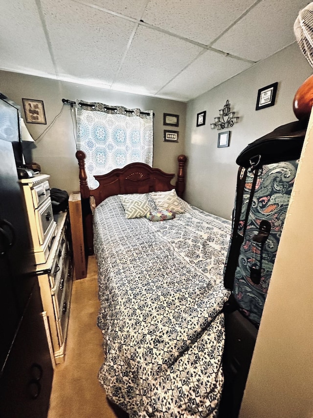 117 Hanover Ct, Hanover, MI 49241 - bedroom with a paneled ceiling and carpet flooring
