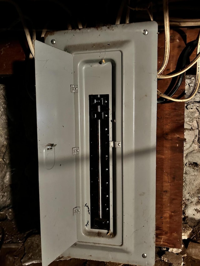 117 Hanover Ct, Hanover, MI 49241 - utility room featuring electric panel