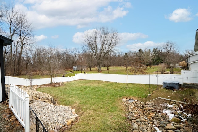 839 Rolling Meadows Dr, Quincy, MI 49082 - view of yard