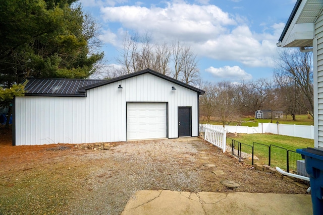 839 Rolling Meadows Dr, Quincy, MI 49082 - view of detached garage