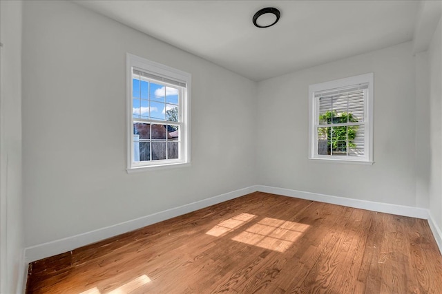 16585 Sunderland Rd, Detroit, MI 48219 - empty room featuring healthy amount of natural light, baseboards, and light wood-style floors