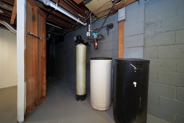view of utility room