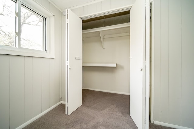 view of closet