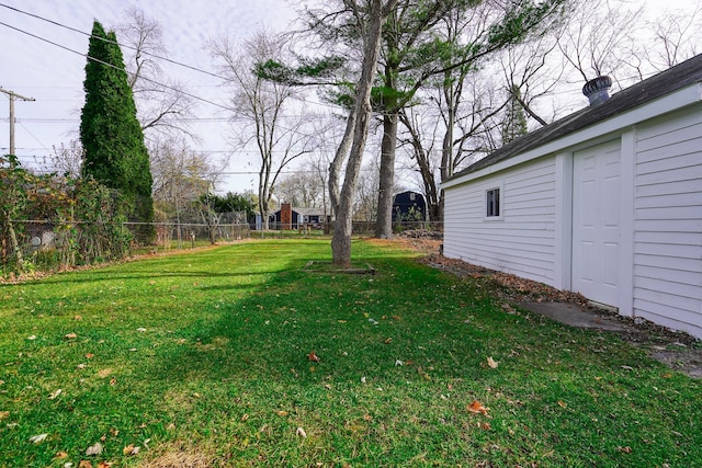 view of yard