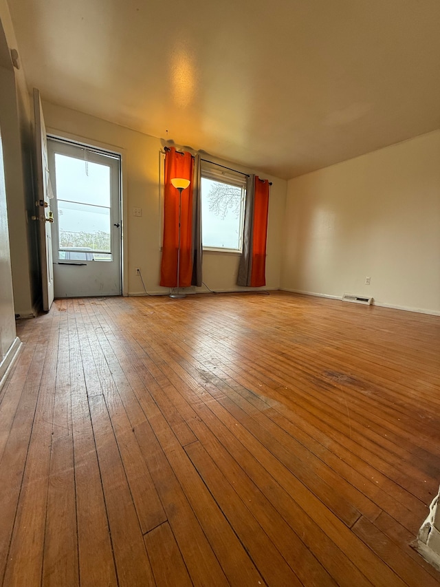 206 Frazier St, River Rouge, MI 48218 - unfurnished living room with light wood-style flooring