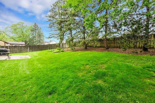 24459 Surfside Rd, Novi, MI 48374 - view of yard featuring a patio area