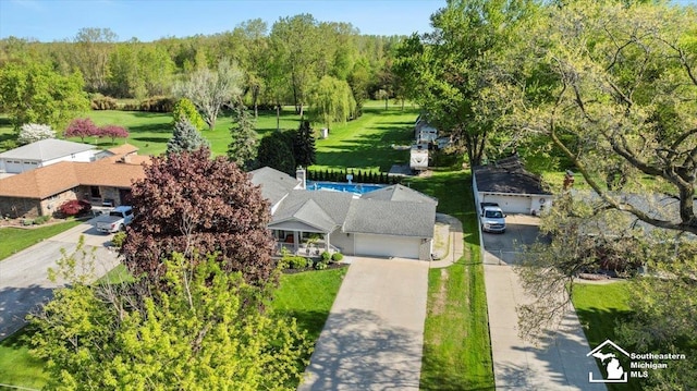 view of subject property