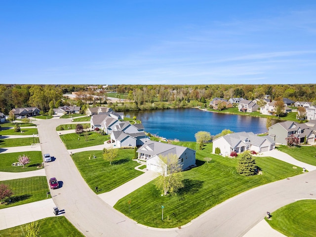 3080 Silver Fir Ct, Holland, MI 49424 - aerial view of residential area featuring a nearby body of water