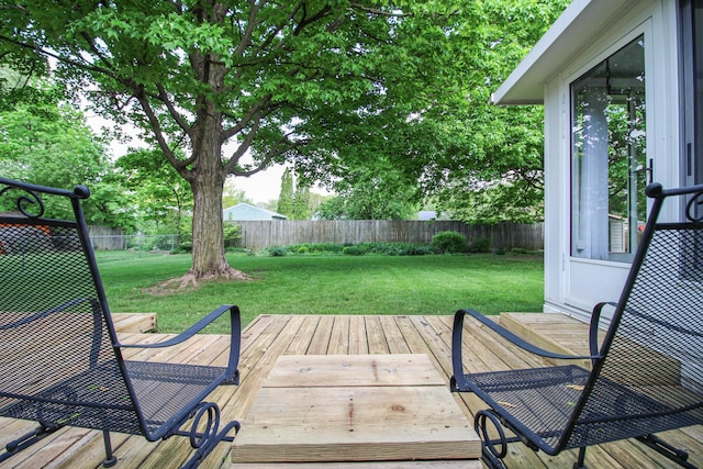 6339 Westchester St, Portage, MI 49024 - view of wooden deck