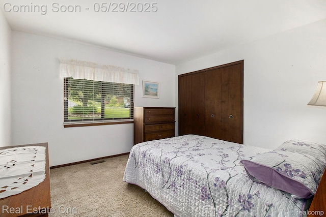 4976 Ledgewood Dr, Commerce Twp, MI 48382 - bedroom with carpet flooring and a closet