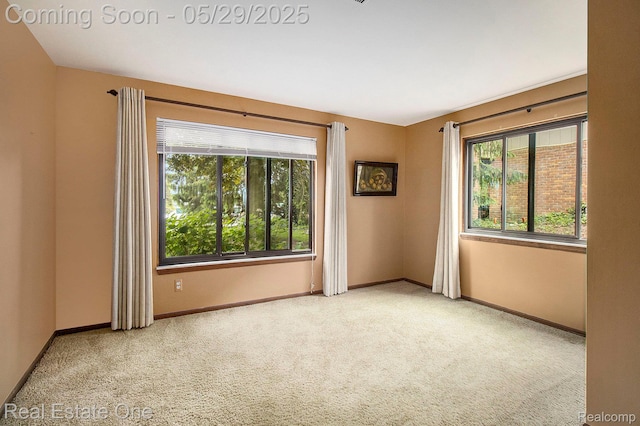 4976 Ledgewood Dr, Commerce Twp, MI 48382 - empty room featuring plenty of natural light and light colored carpet