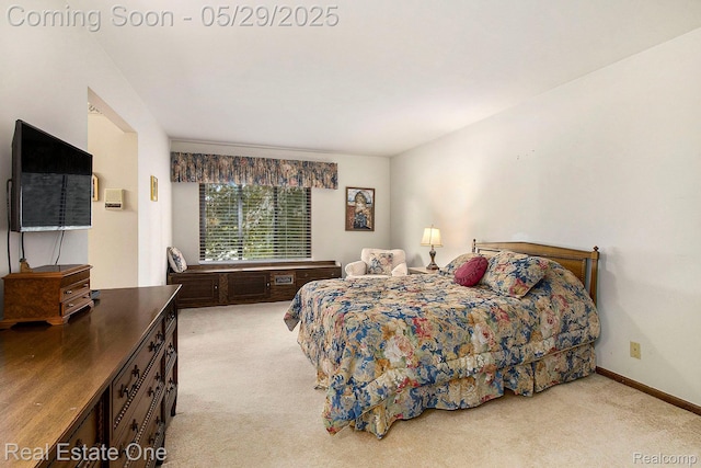 4976 Ledgewood Dr, Commerce Twp, MI 48382 - carpeted bedroom featuring baseboards