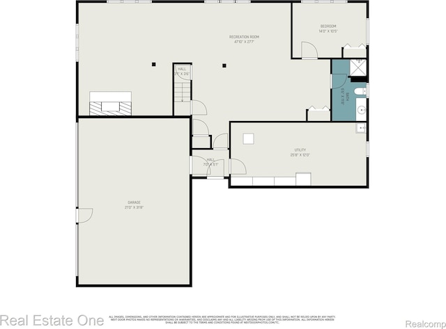 4976 Ledgewood Dr, Commerce Twp, MI 48382 - view of floor plan / room layout