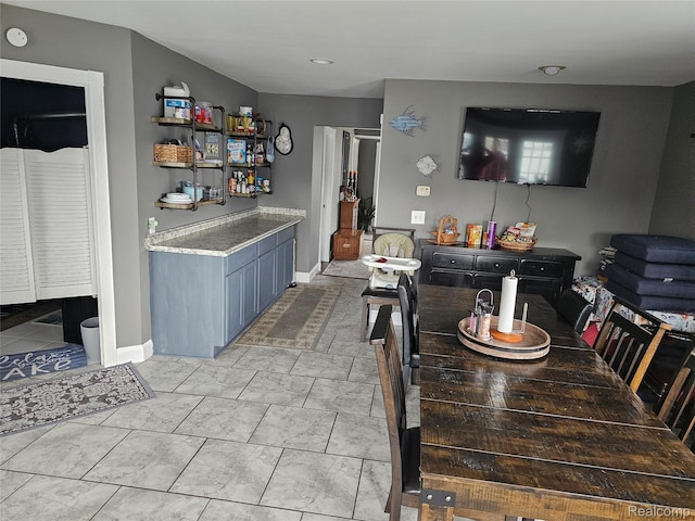 8889 Anchor Bay Dr, Clay, MI 48001 - dining area with baseboards