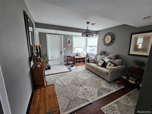 8889 Anchor Bay Dr, Clay, MI 48001 - living area with baseboards