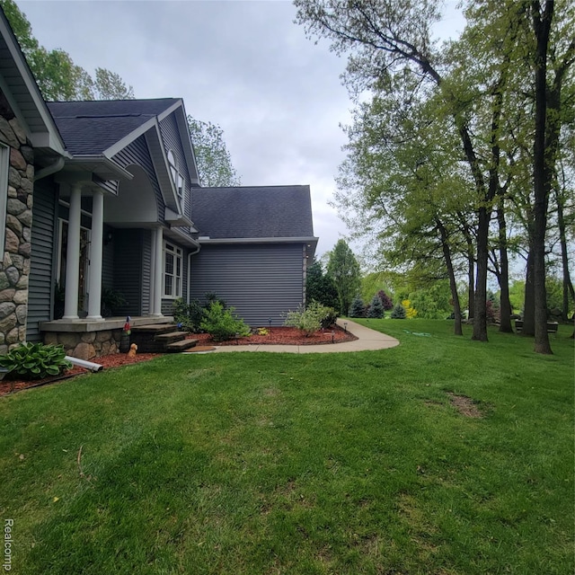 3217 Autumn View Ln, Metamora, MI 48455 - view of green lawn