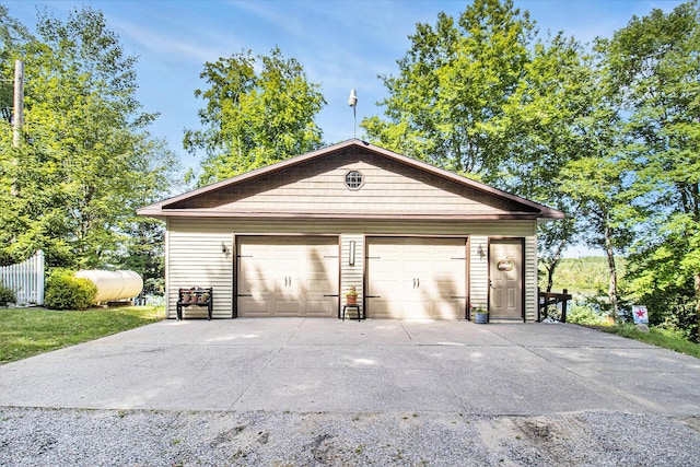 16972 James Dr, Big Rapids, MI 49307 - view of detached garage