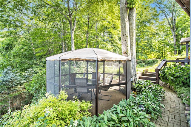 16972 James Dr, Big Rapids, MI 49307 - view of patio / terrace featuring outdoor dining space