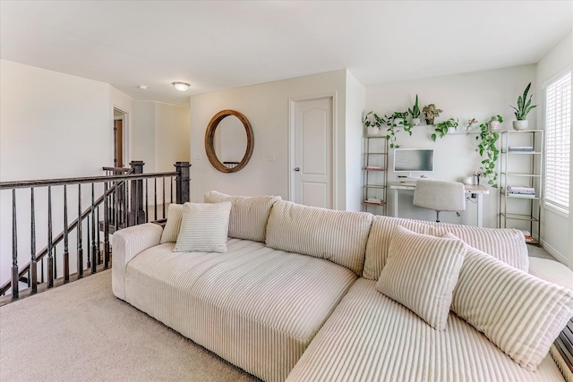 5134 Muirfield Ln, Clarkston, MI 48348 - living room featuring carpet floors