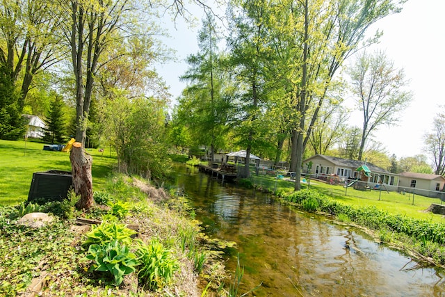 5303 Lake Rd, Reading, MI 49274 - water view with fence