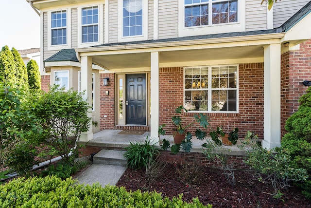 1953 Harley Ct, Ann Arbor, MI 48103 - entrance to property with brick siding and a porch