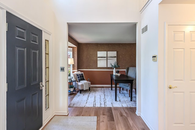 1953 Harley Ct, Ann Arbor, MI 48103 - entryway with wood finished floors and baseboards