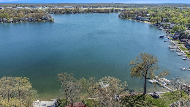 7262 Hatchery Rd, Waterford, MI 48327 - aerial view of a nearby body of water