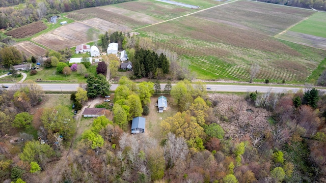 68687 M-43, South Haven, MI 49090 - aerial view of property's location featuring rural landscape and farmland