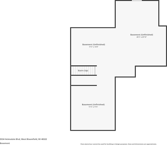 5534 Helmsdale Blvd, West Bloomfield, MI 48322 - floor plan / room layout