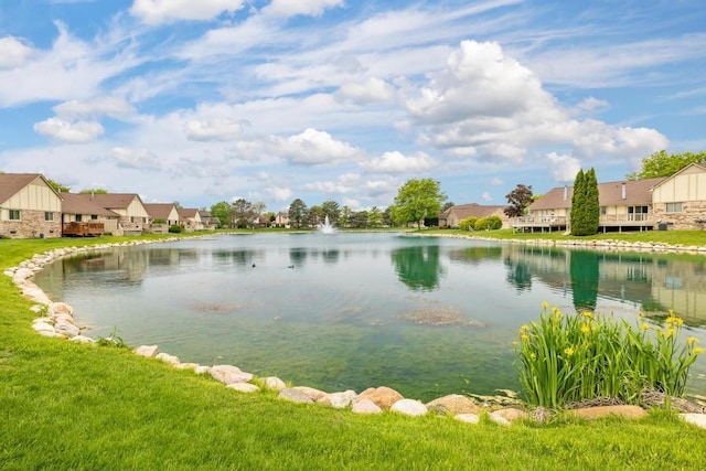 43389 Riverbend Blvd, Clinton Township, MI 48038 - water view with nearby suburban area