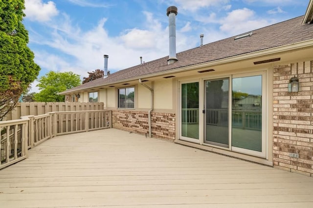 43389 Riverbend Blvd, Clinton Township, MI 48038 - view of wooden deck